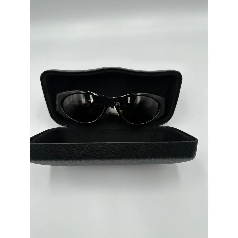 New Balenciaga BB0367S frame Violet lenses Grey  Sunglasses